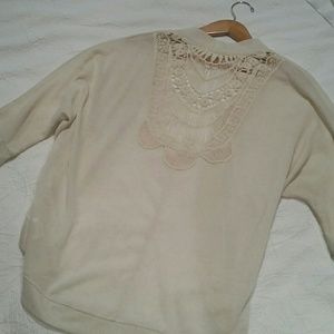 Rewind Cardigan BOHO crochet back